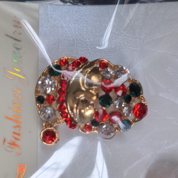 Brand New Lot of 6 Christmas Brooches A043 - Picture 7 of 8